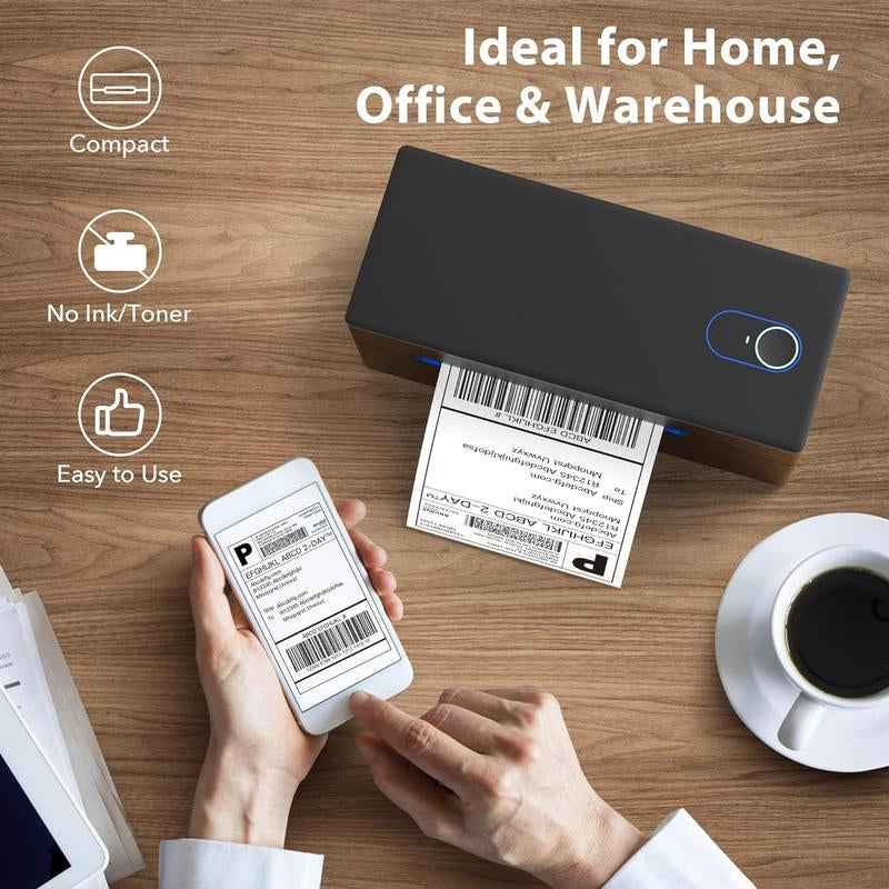 Bluetooth Thermal Shipping Label Printer Portable Printer