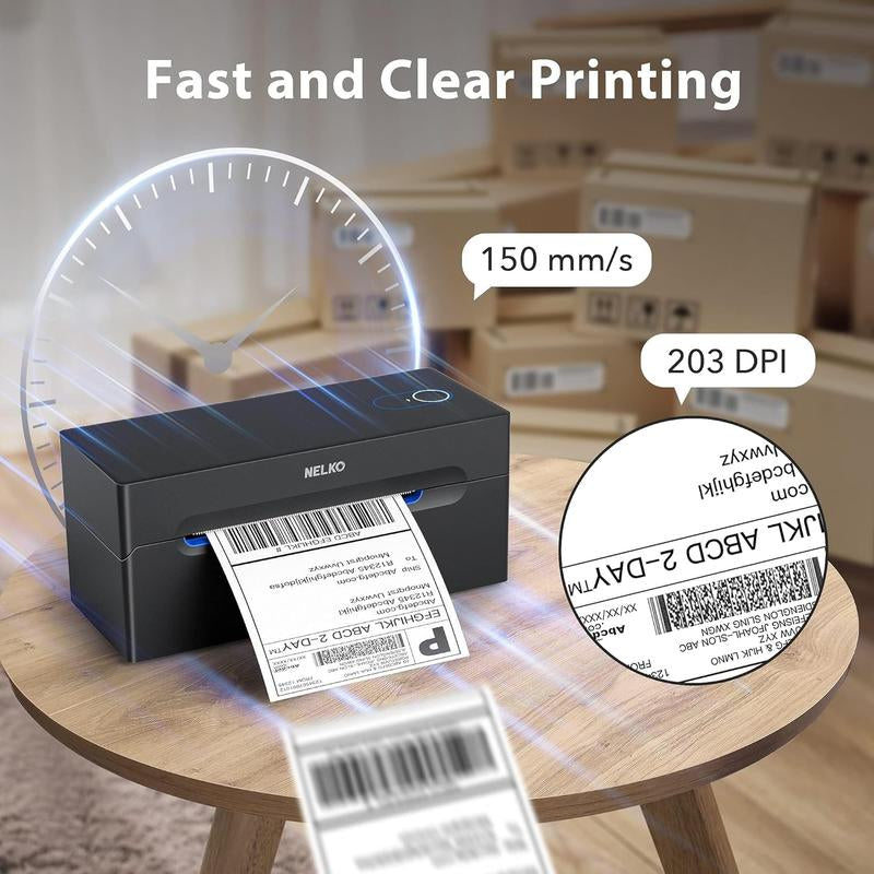 Bluetooth Thermal Shipping Label Printer Portable Printer