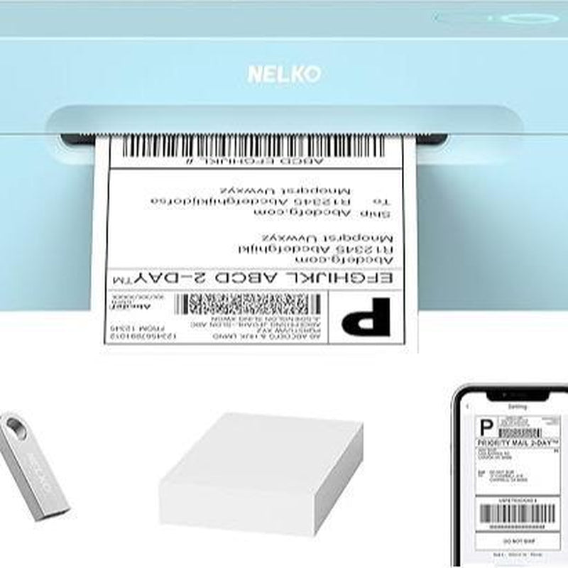 Bluetooth Thermal Shipping Label Printer Portable Printer