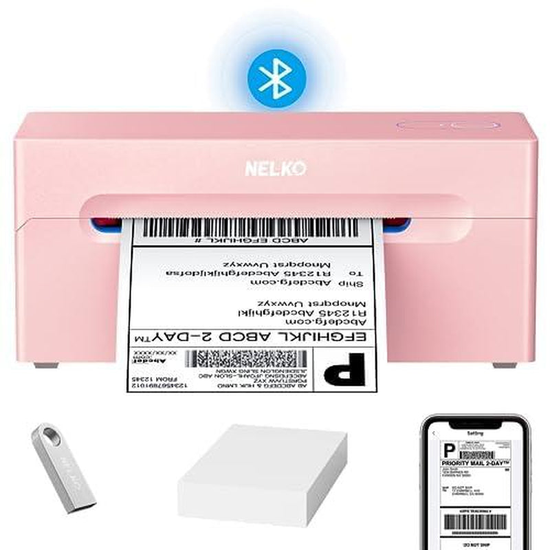 Bluetooth Thermal Shipping Label Printer Portable Printer