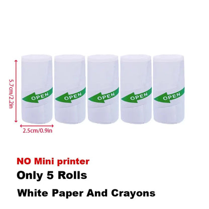 Instant Printed Camera Thermal Camera Printer Kids Camera Digital Photo Camera Girl Toy Child Camera Video Girl Christmas Gift