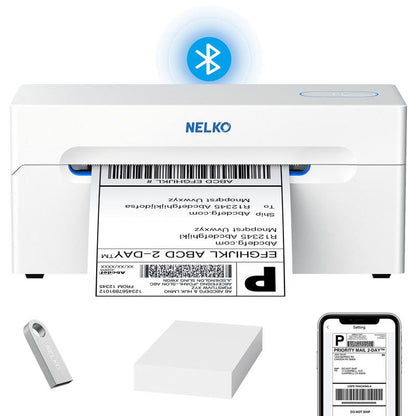 Bluetooth Thermal Shipping Label Printer Portable Printer